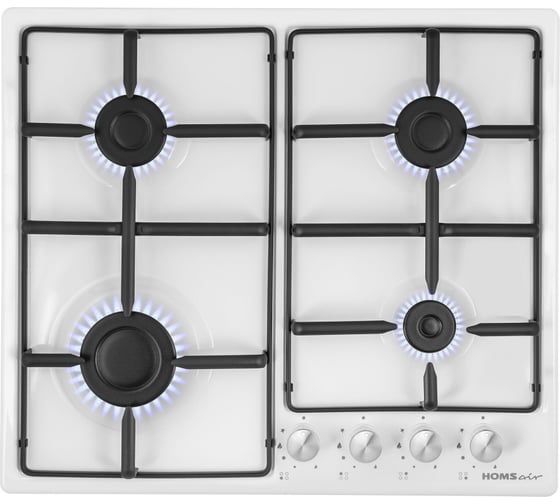 Изображение товара Газовая варочная панель HOMSair HGE643WH