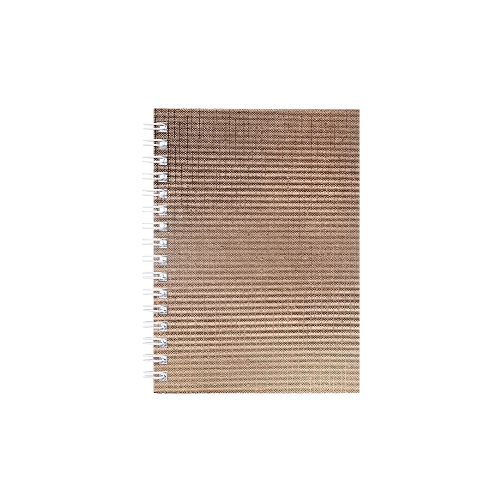 Изображение товара Записная книжка Hatber А6 80 листов в золотой бумвиниловой обложке