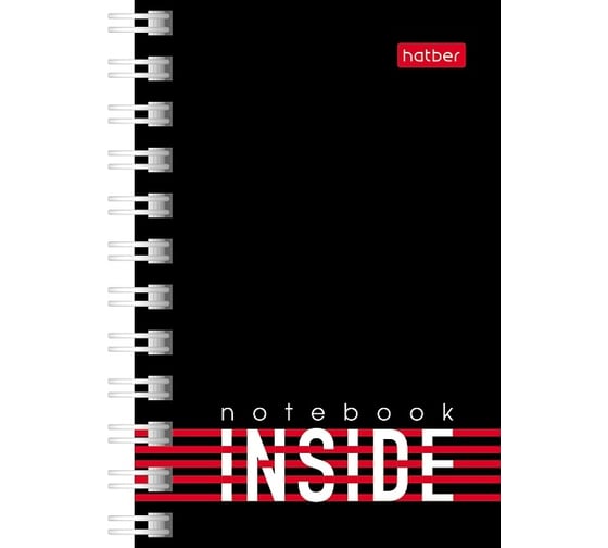 Изображение товара Записная книжка Hatber 40л А7ф 67x102мм клетка серия INSIDE, 144шт. 076718