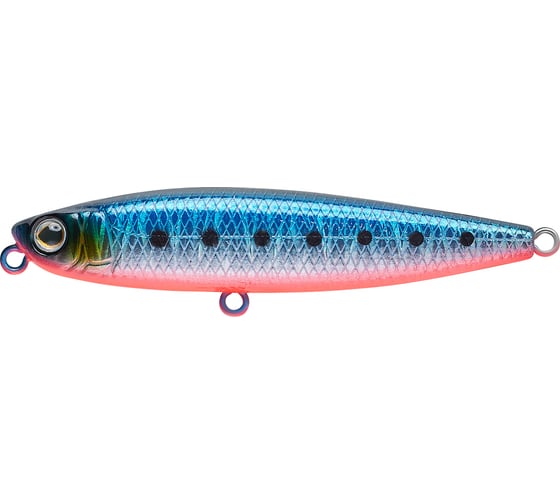 Изображение товара Воблер Strike Pro Slide Bait Heavy One 120 цвет: A234-SBO-LU Blue Back Silver OB Fluo JS-384#A234-SBO-LU
