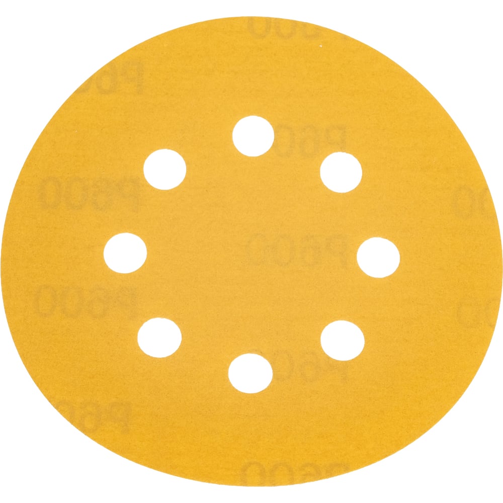 Изображение товара Диск шлифовальный AP33M 125 мм 8 отверстий 600 зернистость Hanko