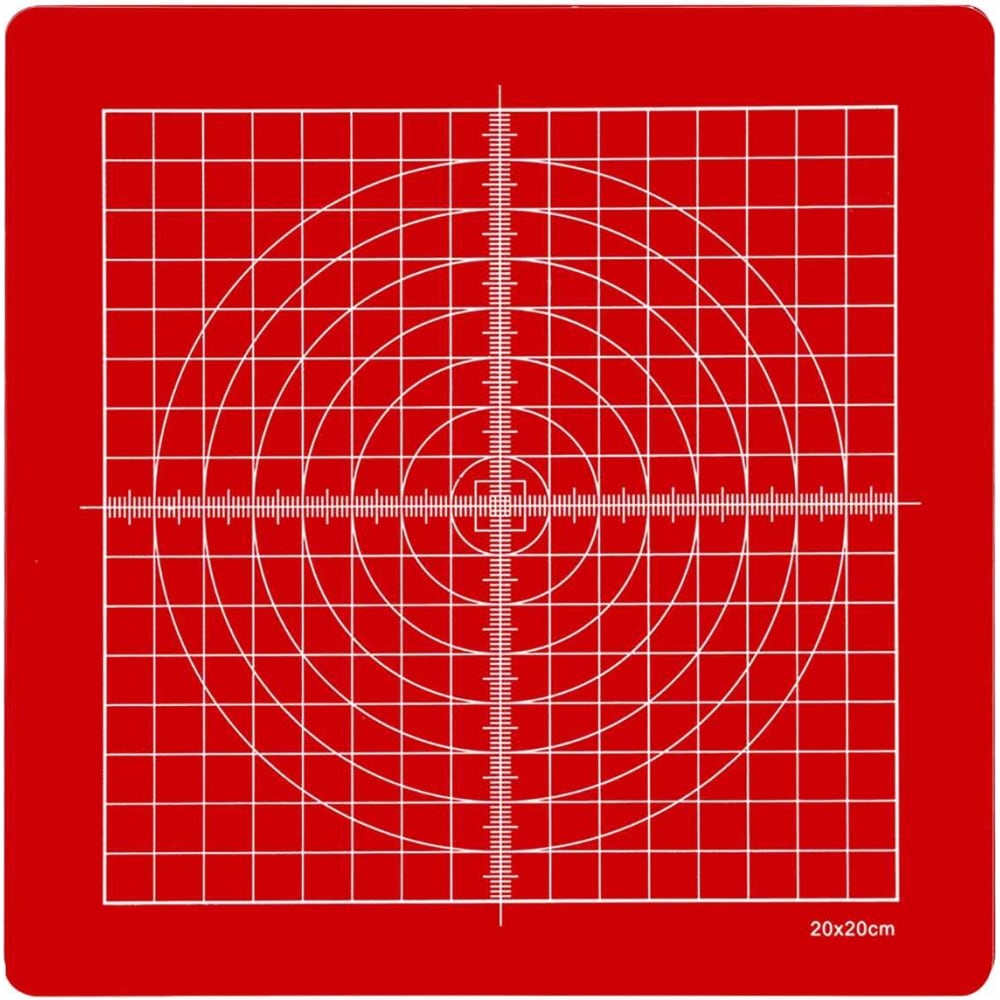 Палетка для пвп RGK, размер 200х200, цвет красный