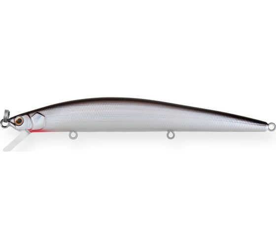 Изображение товара Воблер Strike Pro Slingshot Minnow 120F цвет: A010-EP Black Back Silver EG-145F#A010-EP