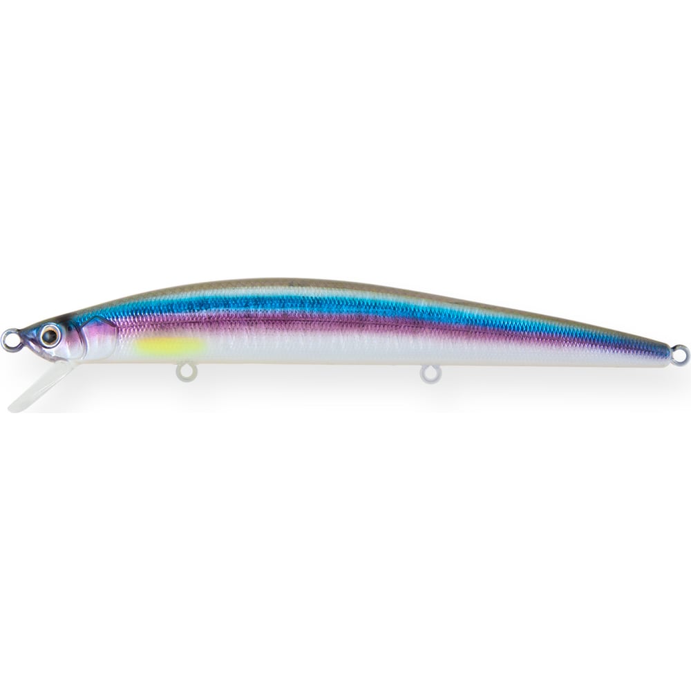 Изображение товара Воблер Strike Pro Slingshot Minnow 120F Rainbow Ghost Wakasagi