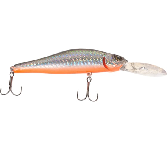 Изображение товара Воблер Strike Pro Archback Deep 100SP цвет: A70-713 Black Silver OB EG-125BL-SP#A70-713