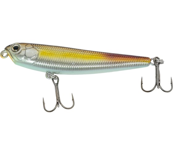 Изображение товара Воблер Strike Pro Hot Dog 65 цвет: A218-GSAL-EP Transparent Pearlescent Fry EG-030A#A218-GSAL-EP