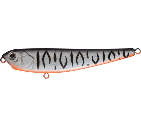 Изображение товара Воблер Strike Pro Hot Dog 65 цвет: A243ES Grey Shadow Mat Tiger EG-030A#A243ES