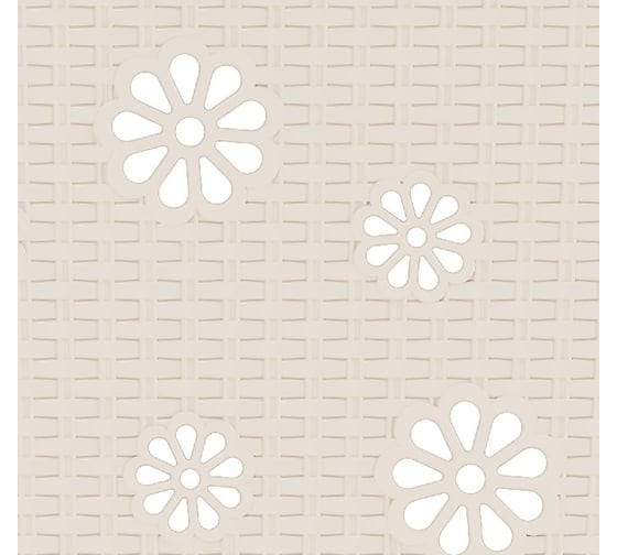 Изображение товара Корзина для белья ЗПИ Альтернатива Плетенка 60 л, слоновая кость М2030