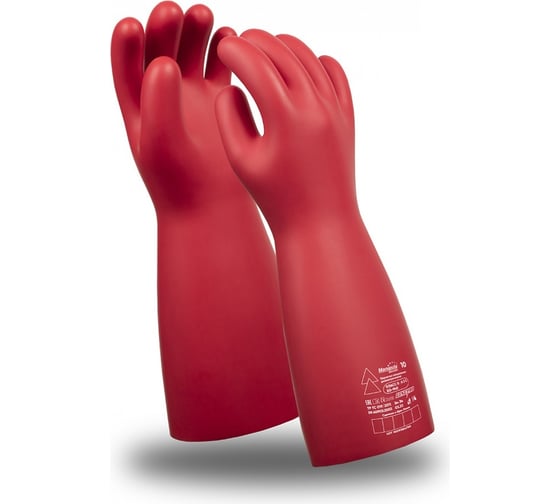 Изображение товара Диэлектрические перчатки Manipula Specialist класс 0 LINEPRO EG-940, AC 1000 В, AZC, эластомер Пер 755/11