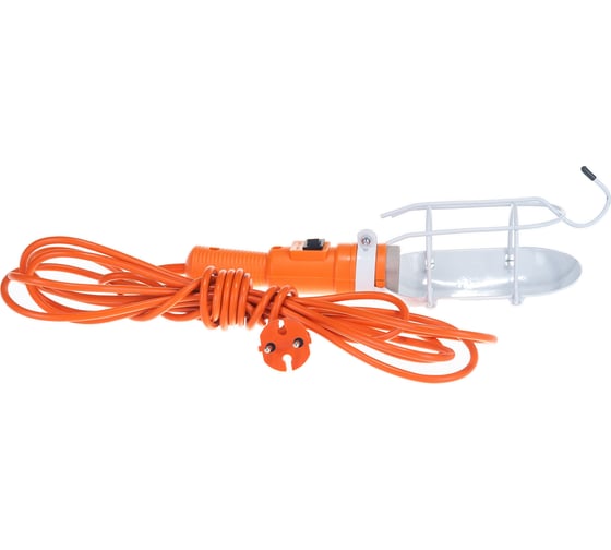 Изображение товара Переносной светильник Gigant ЛСУ-1 (с выключателем), 5м IP20 GPE-0011 (Россия)