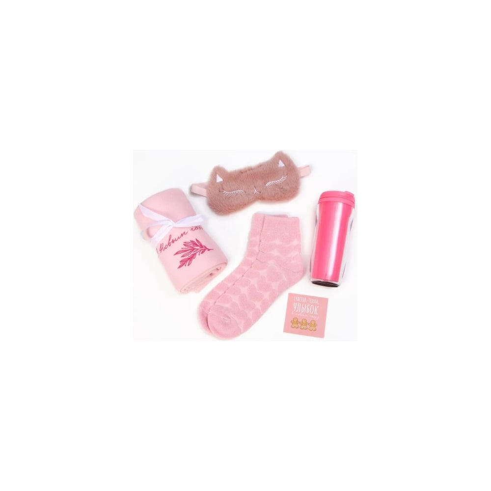 Изображение товара Подарочный набор Этель С Новым годом плед и акс 9899890