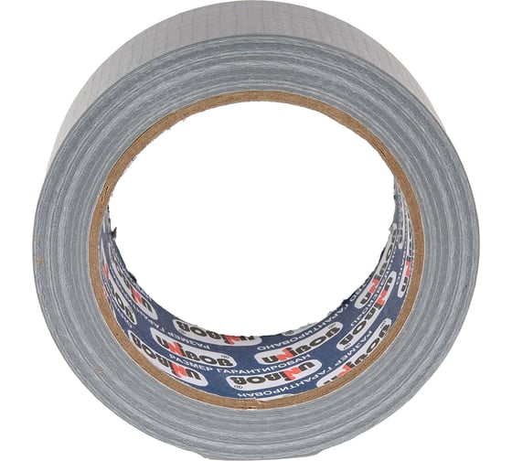 Изображение товара Армированная клейкая лента UNIBOB серая 48 мм х 25 м 134857