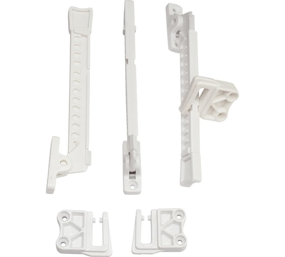 Изображение товара Ограничитель 100% Baby Safety замок на окно от детей, 3 шт., белый 4670006471331