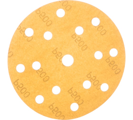 Изображение товара Диск шлифовальный AP33M (100 шт/уп; 150 мм; 15 отверстий; Р500) Hanko AP33M.150.15.0500