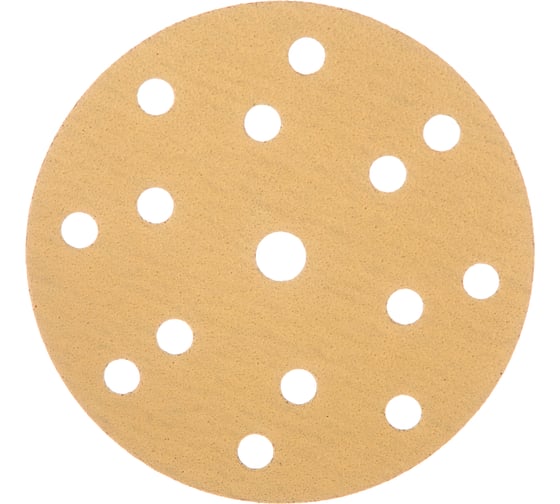 Изображение товара Диск шлифовальный AP33M (100 шт/уп; 150 мм; 15 отверстий; Р80) Hanko AP33M.150.15.0080