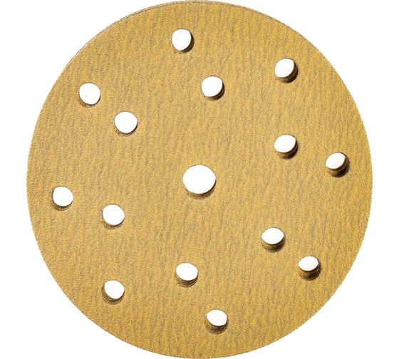 Изображение товара Диск шлифовальный AP33M (100 шт/уп; 150 мм; 15 отверстий; Р120) Hanko AP33M.150.15.0120