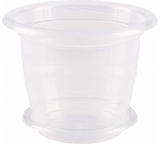 Изображение товара Цветочный горшок ЗПИ Альтернатива дорхидеи 1 л, прозрачный М7686