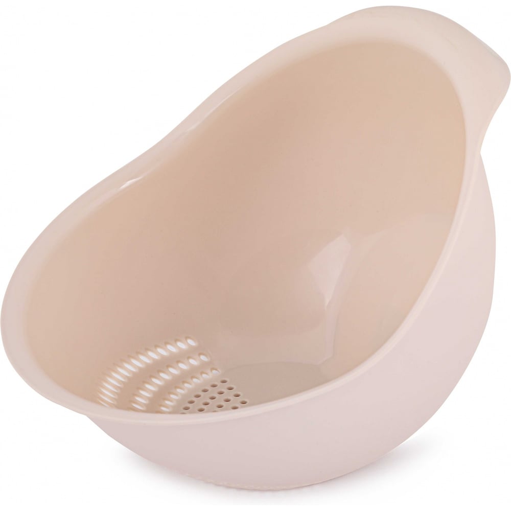 Изображение товара Дуршлаг для промывания круп ЗПИ Альтернатива бежевый М8199