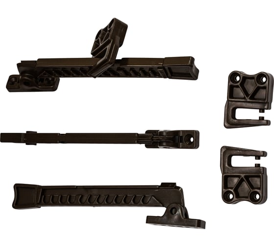 Изображение товара Ограничитель 100% Baby Safety замок на окно от детей, 3 шт., венге 4670006471348