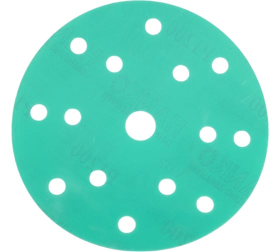 Изображение товара Диск DC341 Film Green Hanko 150 мм 15 отв Р 1200 100 шт/уп DC341.150.15.1200