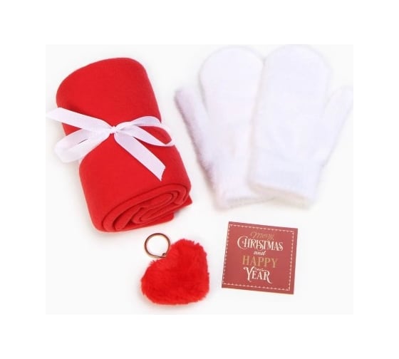 Изображение товара Подарочный набор Этель Happy New Year плед и акс 9899891