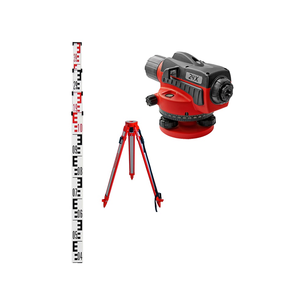 Изображение товара Геодезический нивелир Condtrol 24X с рейкой и штативом профессиональный комплект