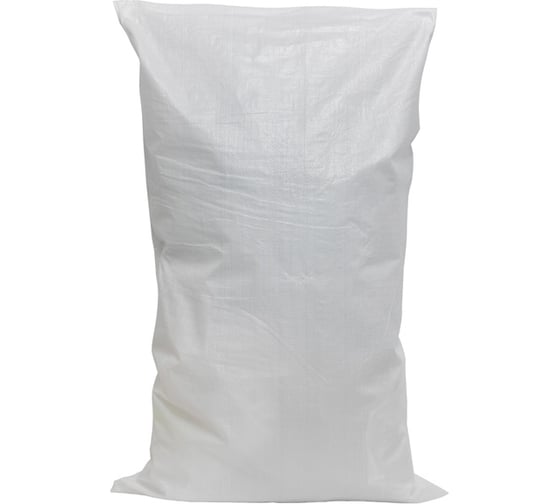 Изображение товара Увеличенный мешок для строительного мусора полипропиленовый, белый, нагрузка до 70 кг, 70x120 см, 5 шт DINFIX 00-0003965