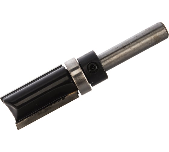 Изображение товара Фреза кромочная прямая с верхним подшипником серия 1021 (16x30 мм; хвостовик 8 мм) Росомаха 802101