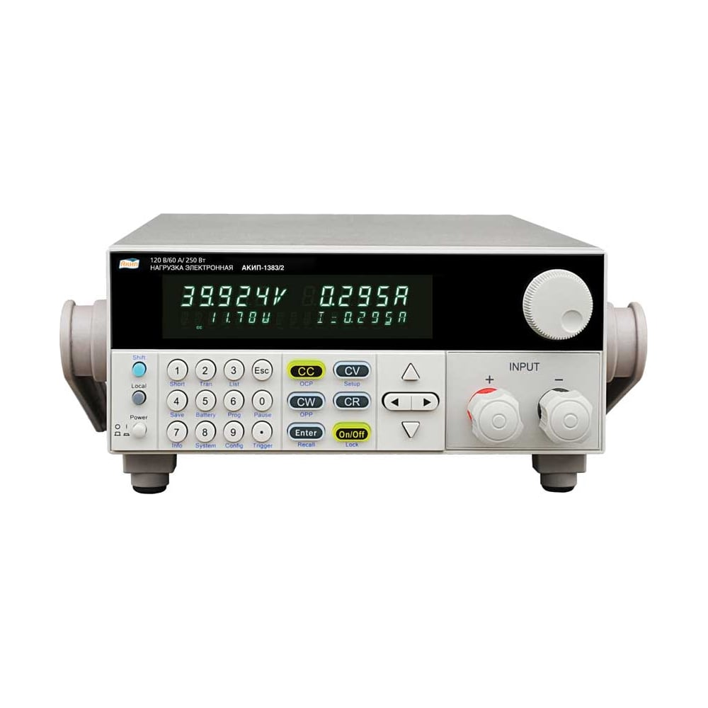 Изображение товара Электронная нагрузка АКИП-1383/2 для тестирования электрооборудования
