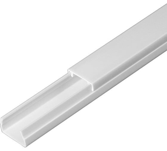 Изображение товара Кабель-канал Промрукав белый 2-й замок в п/э 15х10 2м PR.0325201