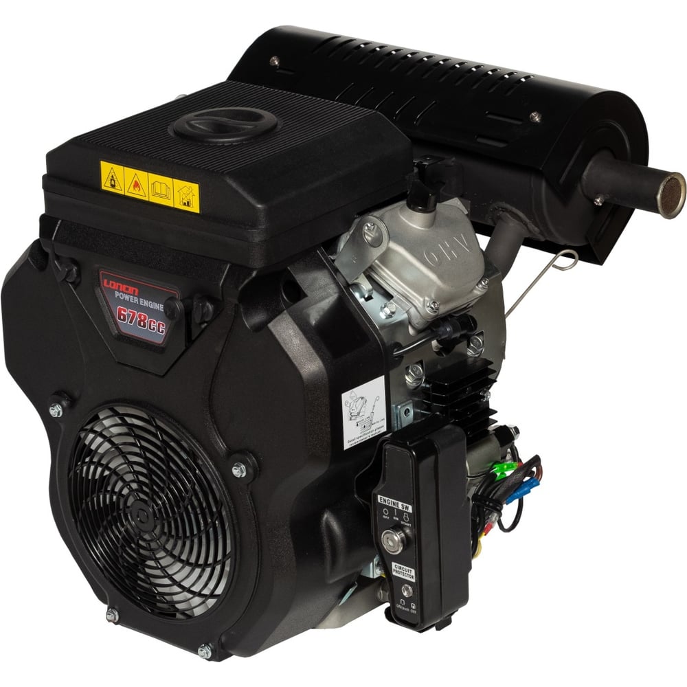 Изображение товара Двигатель LC2V78F-2 24 л.с. Loncin для генераторов и минитракторов