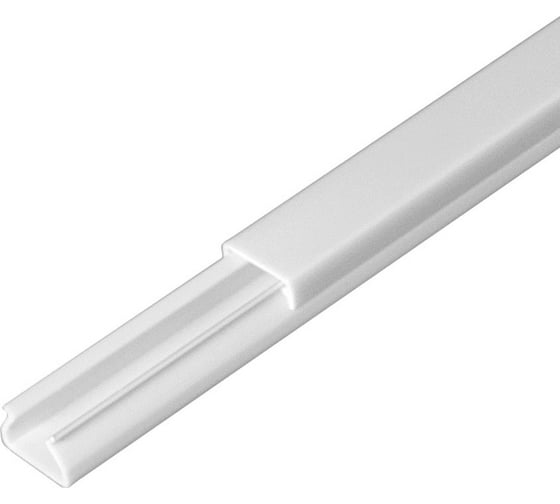 Изображение товара Кабель-канал Промрукав белый в п/э 10х7 2м PR.0325212
