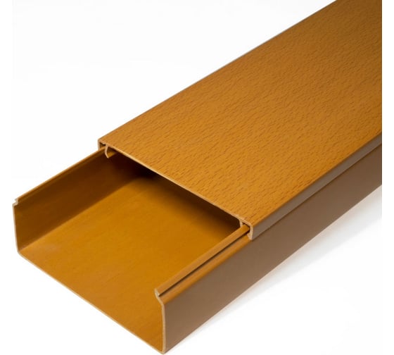 Изображение товара Кабель-канал Промрукав бук 2-й замок 100х40 2-х метровый PR.025446