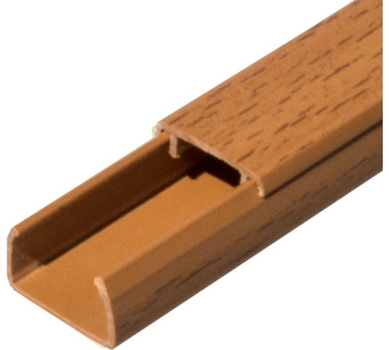 Изображение товара Кабель-канал Промрукав бук 2-й замок 25х16 2-х метровый PR.025429