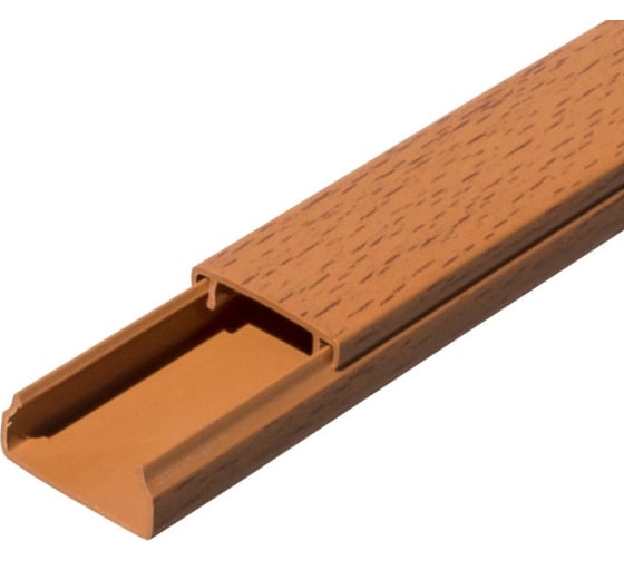 Изображение товара Кабель-канал Промрукав бук 2-й замок 20х10 2-х метровый PR.025428