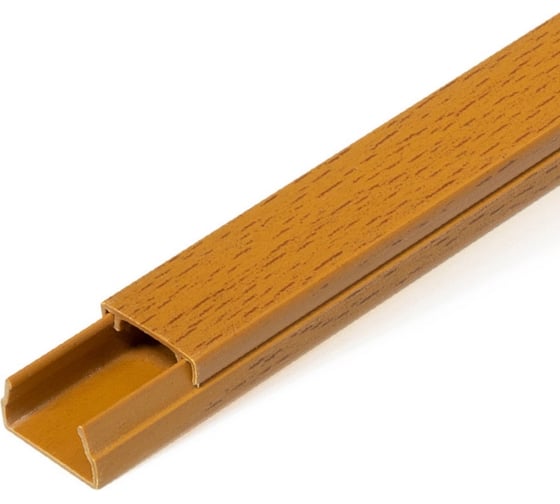 Изображение товара Кабель-канал Промрукав бук 2-й замок 15х10 2-х метровый PR.025426