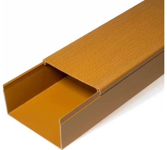 Изображение товара Кабель-канал Промрукав бук 2-й замок 60х40 2м PR.025442