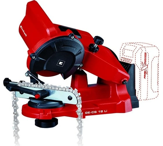 Изображение товара Аккумуляторный станок для заточки цепи Einhell PXC GE-CS 18 Li-Solo 4499940