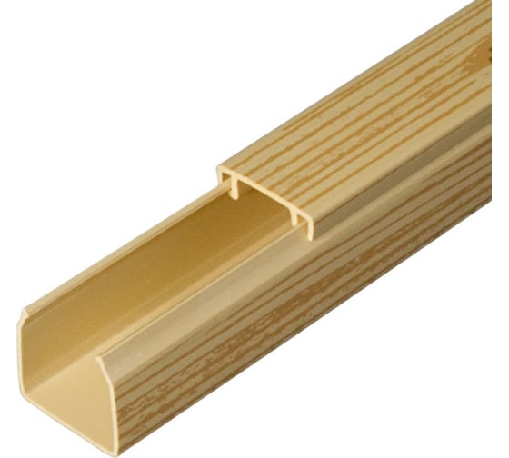 Изображение товара Кабель-канал Промрукав сосна 2-й замок 16х16 2м PR.025435