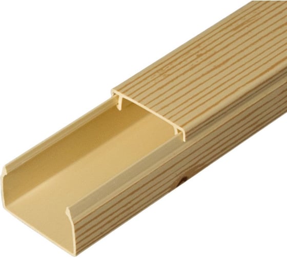 Изображение товара Кабель-канал Промрукав сосна 2-й замок 25х16 2м PR.025437