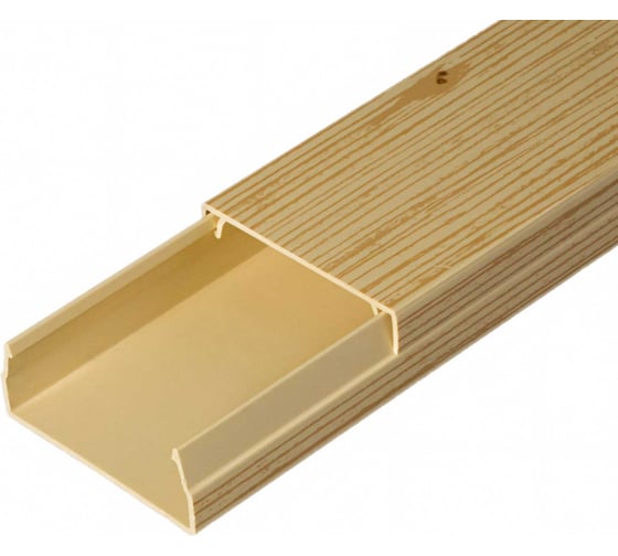 Изображение товара Кабель-канал Промрукав сосна 2-й замок 40х16 2м PR.025439