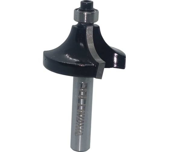 Изображение товара Фреза кромочная калевочная с нижним подшипником серия 1019 (35x18 мм; R12 мм; хвостовик 8 мм) Росомаха 801904