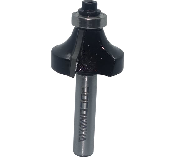 Изображение товара Фреза кромочная калевочная с нижним подшипником серия 1017 (53x25 мм; R20 мм; хвостовик 12 мм) Росомаха 801713