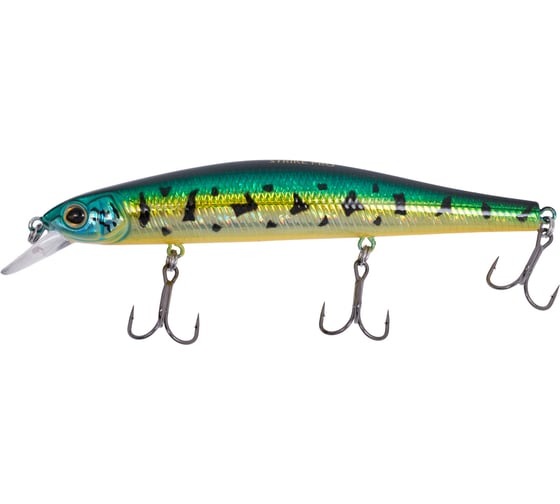 Изображение товара Воблер Strike Pro Inquisitor 110SP цвет: 945V Venom Perch EG-193B-SP#945V