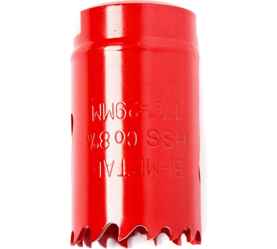 Изображение товара Коронка биметаллическая 29 мм REDVERG 6627101