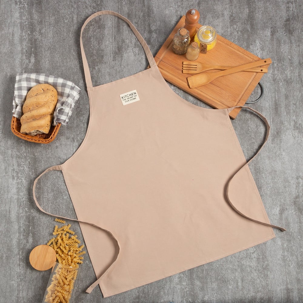 Изображение товара Фартук Этель Kitchen бежевый 100% хлопок универсальный 7866007