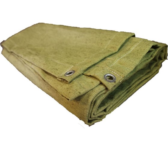 Изображение товара Брезентовый полог-тент с люверсами 450 г/м2, 4x6 м Доминар Q14108