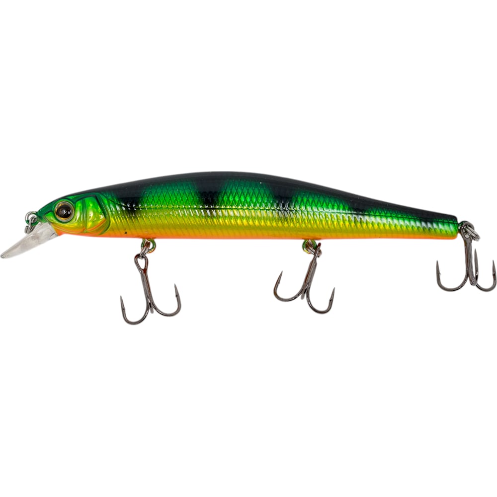 Изображение товара Воблер Strike Pro Inquisitor 110SP Natural Perch для спиннинга