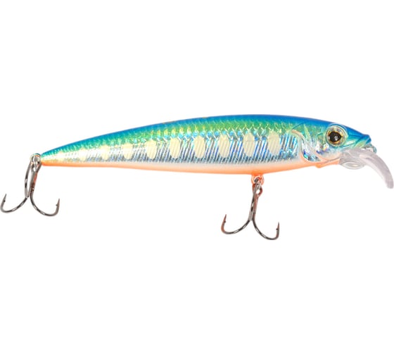 Изображение товара Воблер Strike Pro Beakster 130 цвет: A150-713 UV Blue Silver OB EG-124D#A150-713