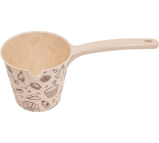 Изображение товара Ковш ЗПИ Альтернатива Русская банька 1.5 л, со сливом М8393